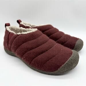 KEEN Women's Howser Casual Comfy Durable Wool Feel Slip On Shoes Slippers Size 9